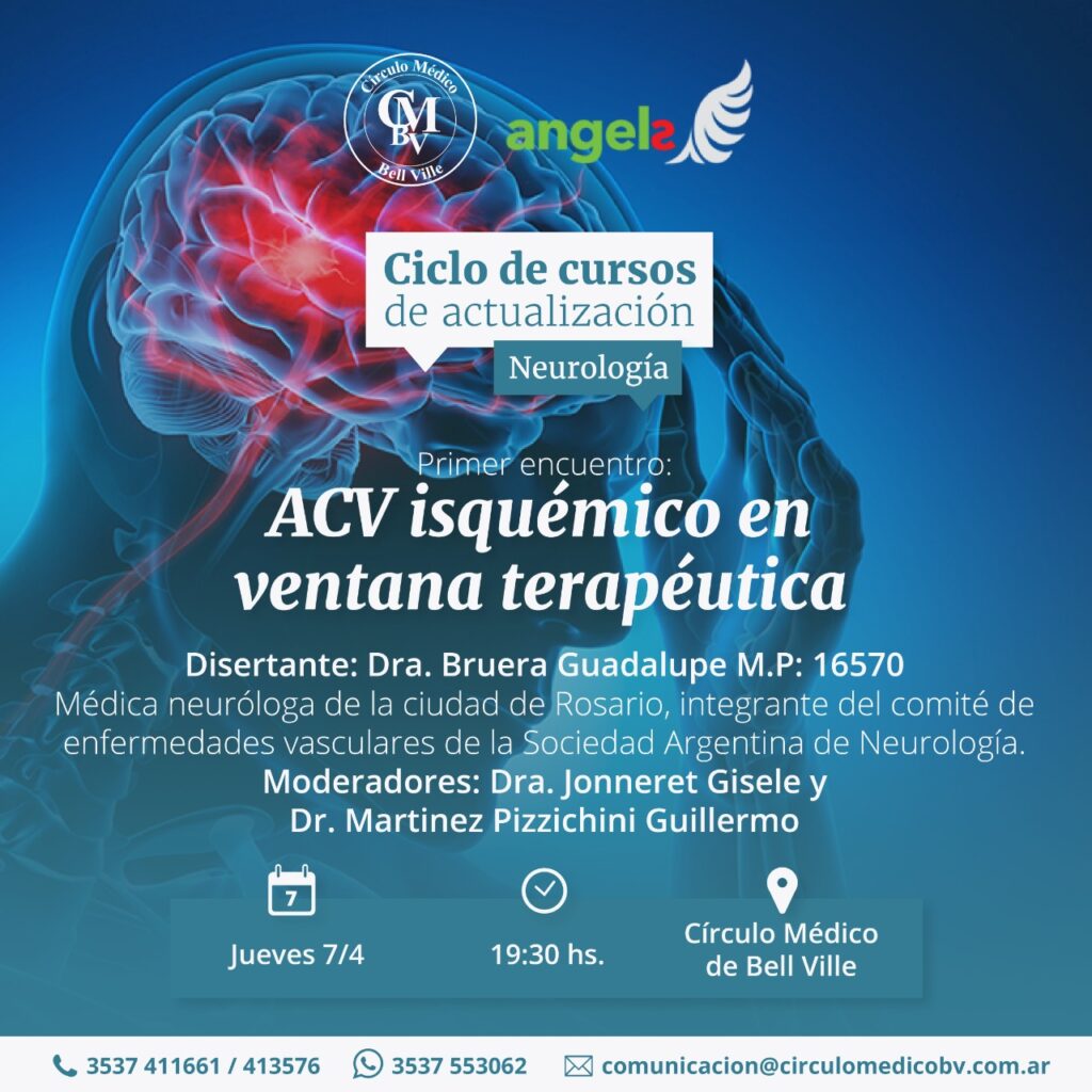 Acv isquémico en ventana terapéutica