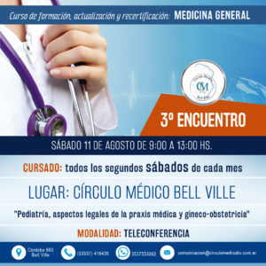 3º Encuentro de Medicina General – Círculo Médico Bell Ville