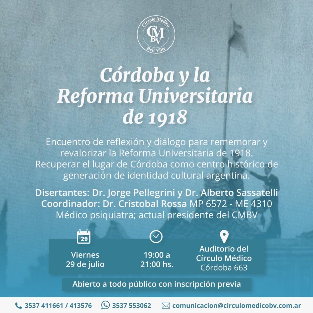 Córdoba y la Reforma Universitaria de 1918